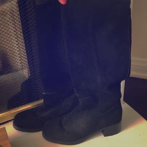 Calvin Klein suede boots